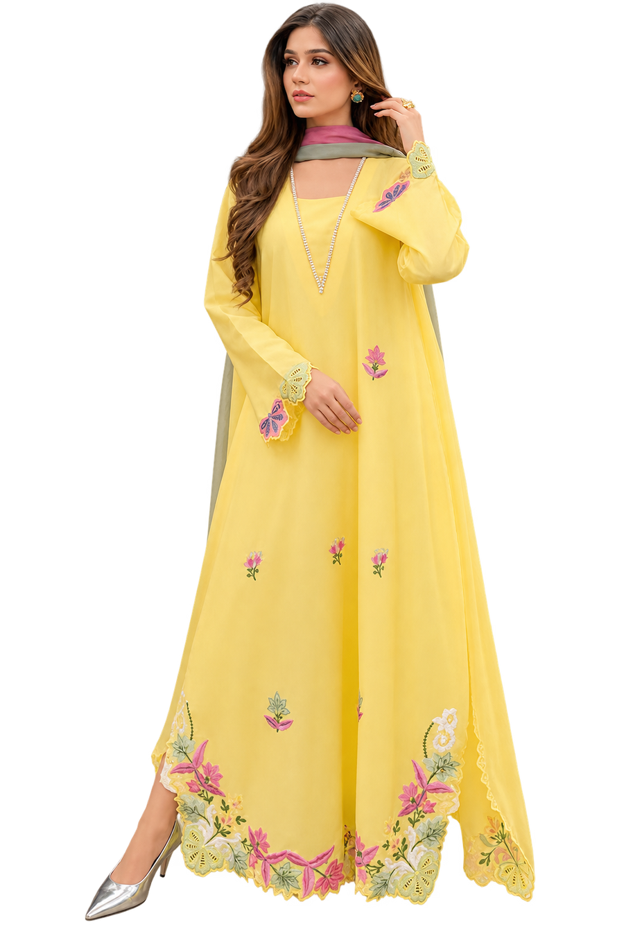 Bloom Kaftan 3 Piece