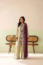 Ameli 3PC front view - Alif Clothings