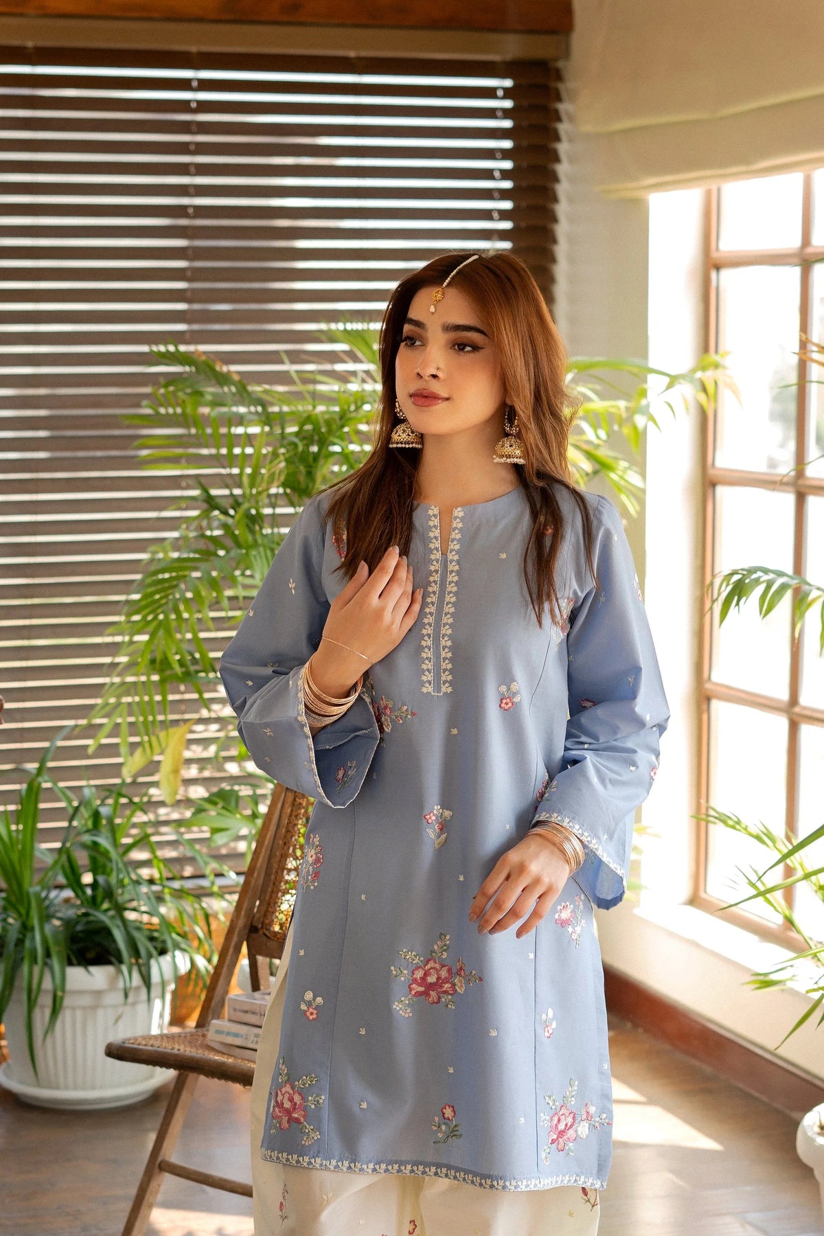 Aneesa 2PC - 2 Piece Suit - Pakistani Women's Suit | Alif Clothings