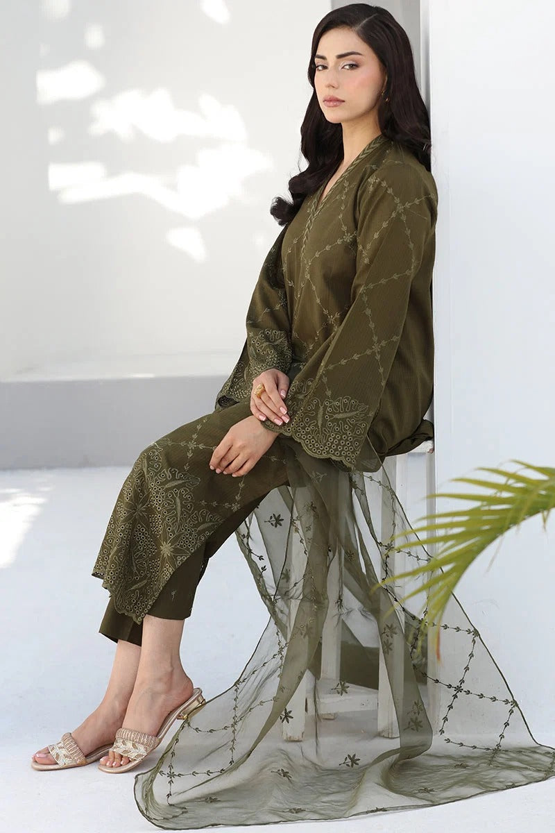 Olive Green 3PC