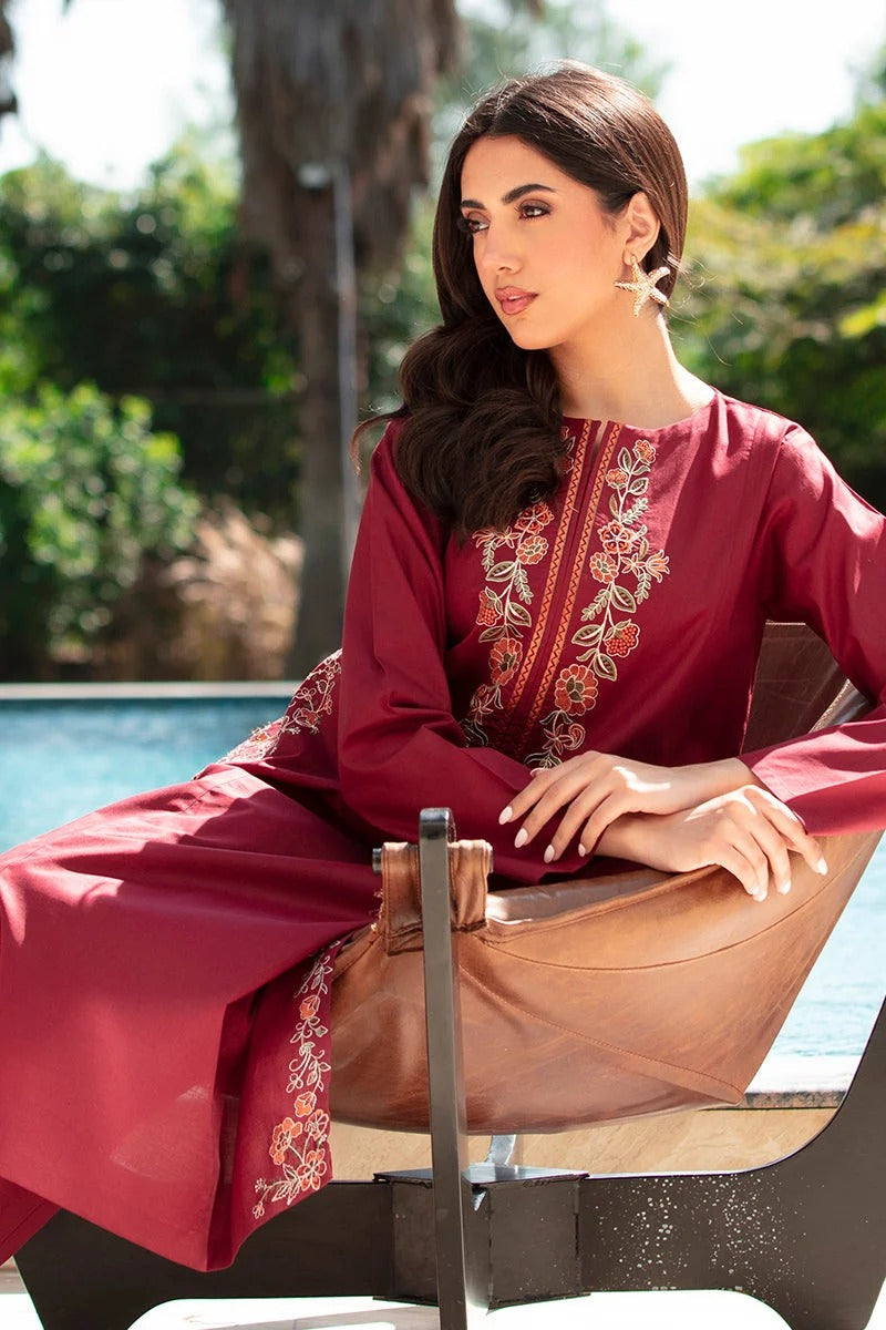 Ruby 3PC styled look - Alif Clothings Pakistani suit