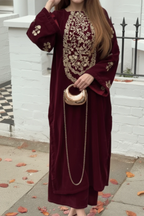 Jahan Araa 2PC - Velvet 2 Piece Suit - Pakistani Women's Suit | Alif Clothings