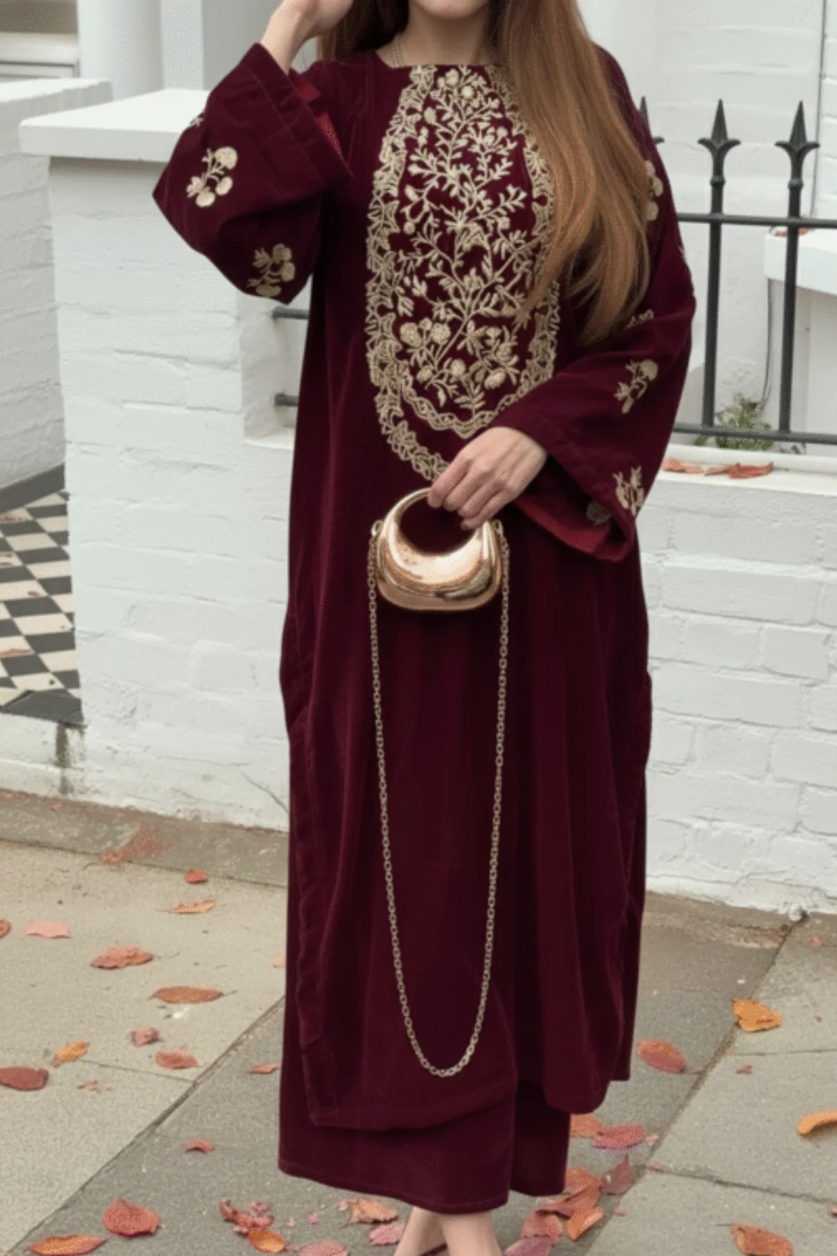 Jahan Araa 2PC - Velvet 2 Piece Suit - Pakistani Women's Suit | Alif Clothings