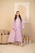 Sabina 3PC - front view - Pakistani Women's Suit | Alif Clothings