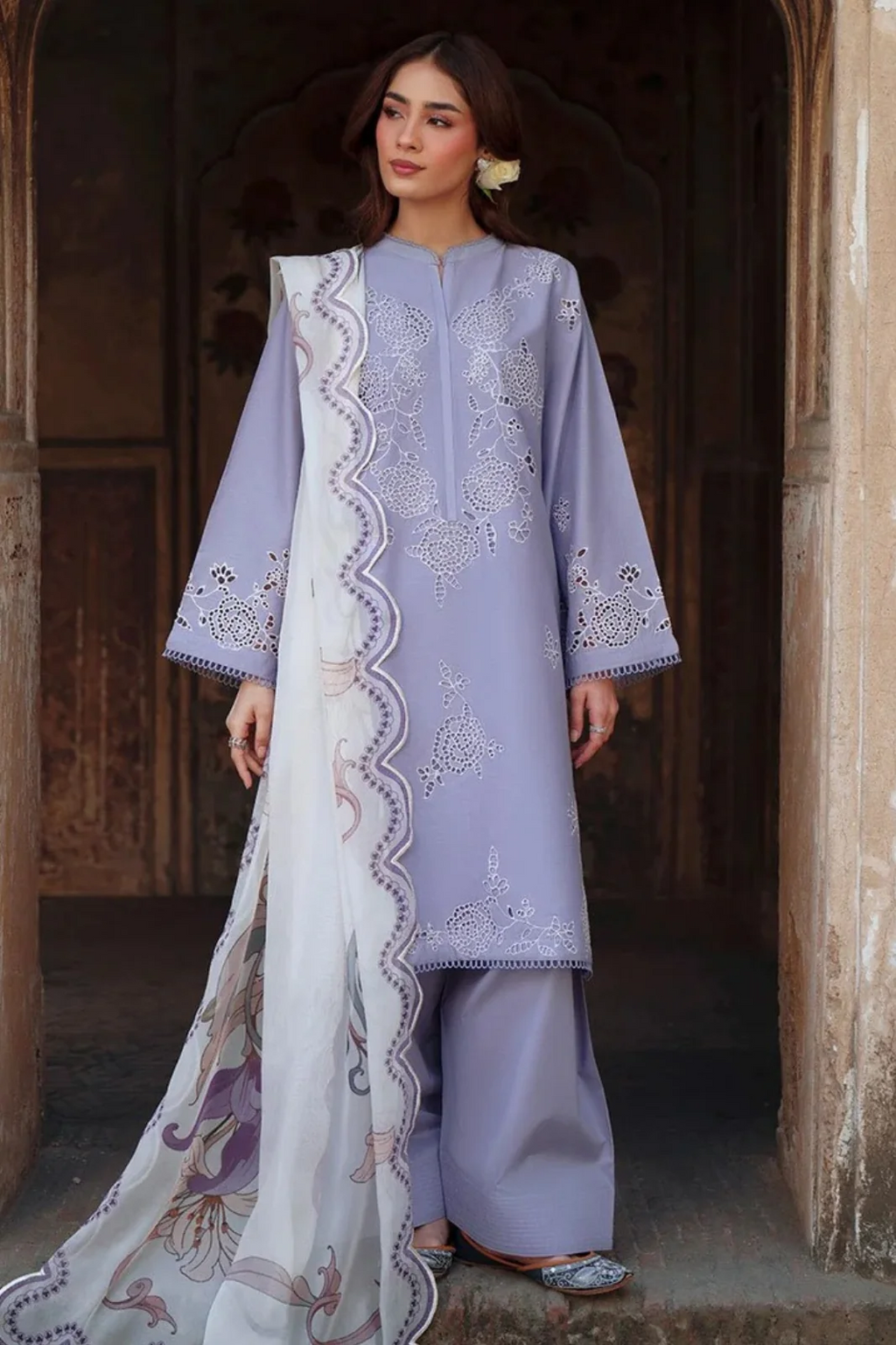 Neemi 3PC - 3 Piece Suit - Pakistani Women's Suit | Alif Clothings