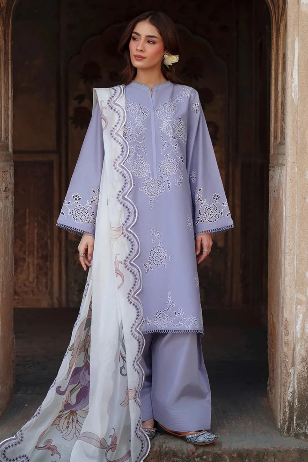 Neemi 3PC - 3 Piece Suit - Pakistani Women's Suit | Alif Clothings