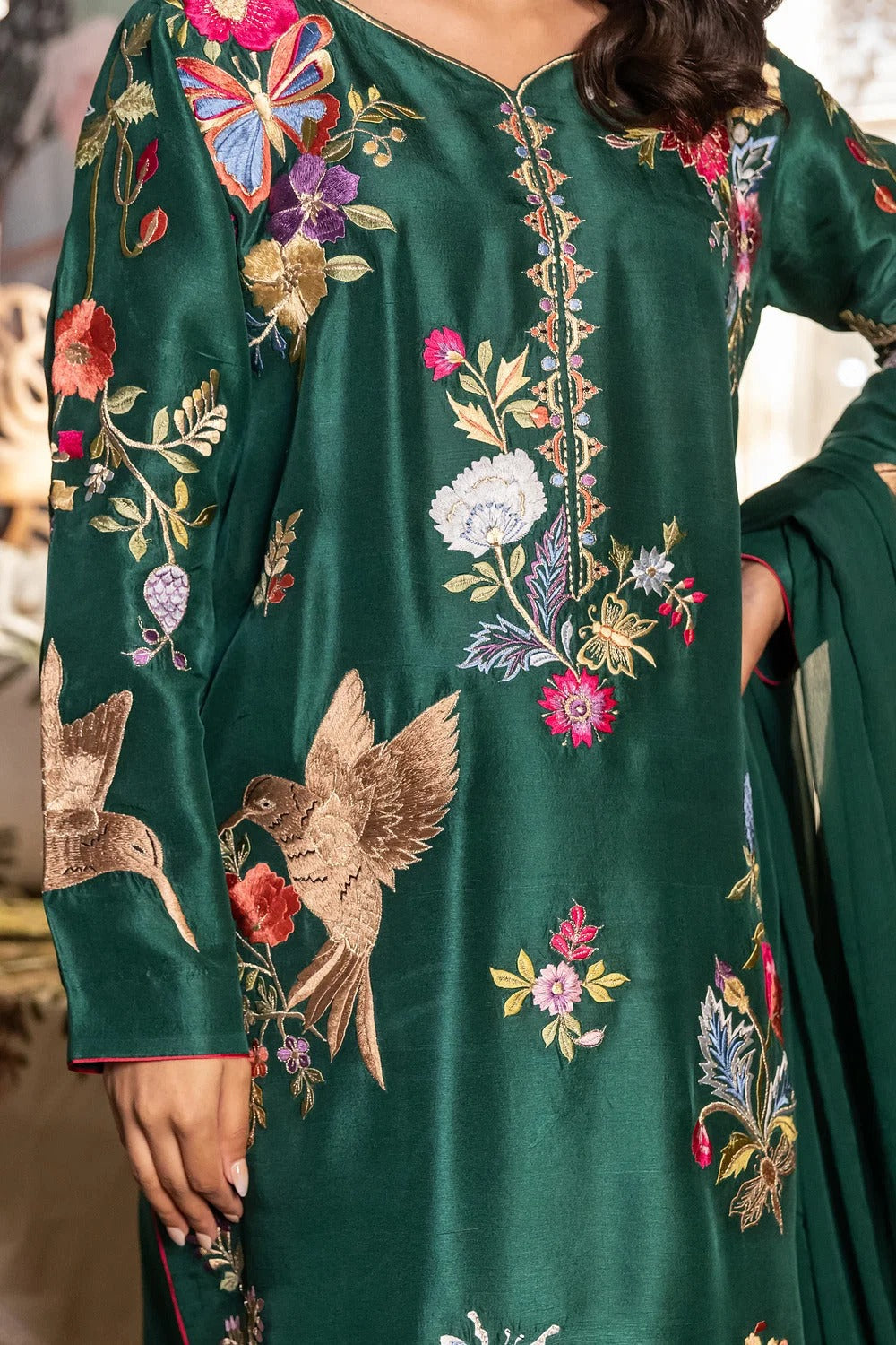 Royal Green 3PC (Stitched)