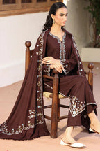 Jordan 3PC - front view - Pakistani Women's Suit | Alif Clothings