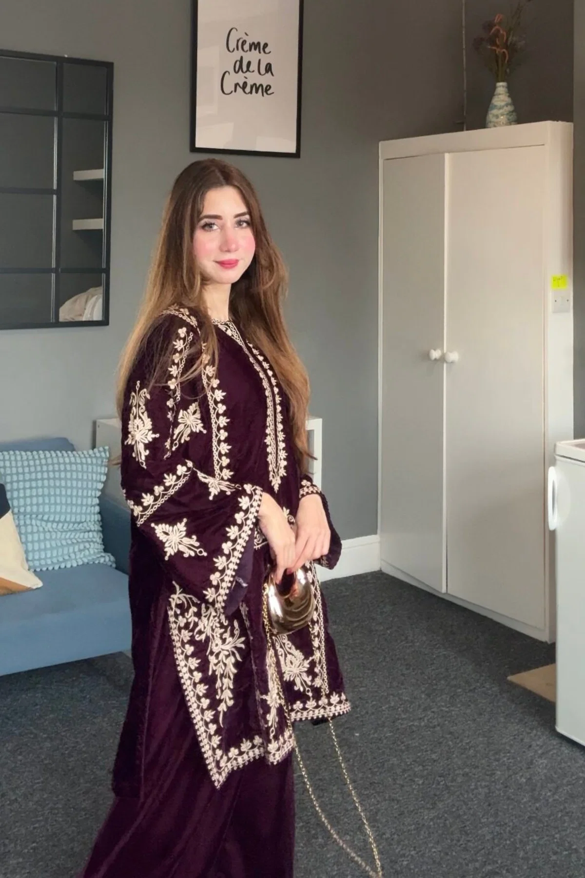 Plum Velvet 2PC