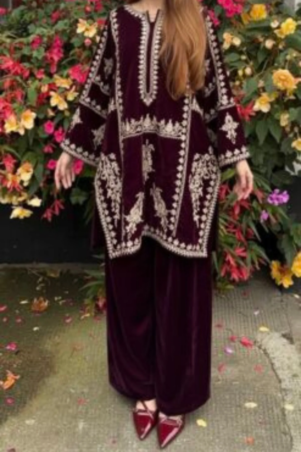 Plum Velvet 2PC