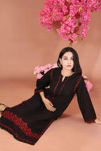 Shadow 2PC - close-up embroidery detail - Pakistani Women's Suit | Alif Clothings