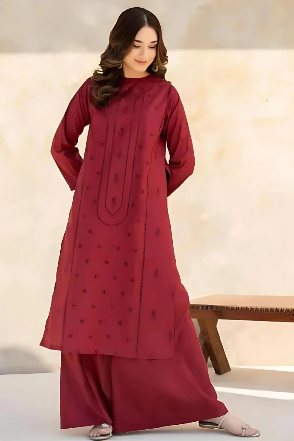 Meena 2PC - 2 Piece Suit - Pakistani Women's Suit | Alif Clothings