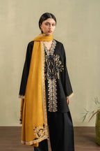 Zaha 3PC - front view - Pakistani Women's Suit | Alif Clothings