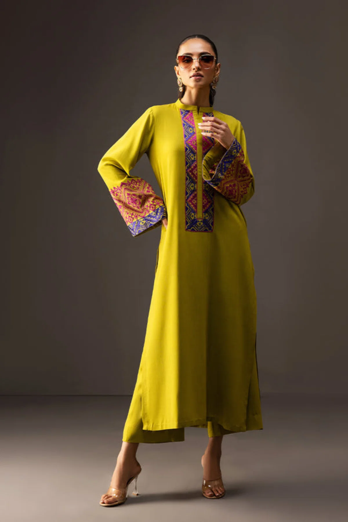 Soha 2PC - front view - Pakistani Women's Suit | Alif Clothings