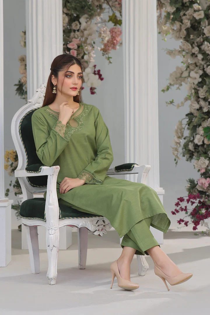 Kareena 2PC - front view - Pakistani Women's Suit | Alif Clothings
