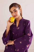 Sophia- 2PC - Embroidered Casual - back view - Pakistani Women's Suit | Alif Clothings
