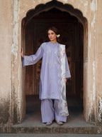 Neemi 3PC - front view - Pakistani Women's Suit | Alif Clothings