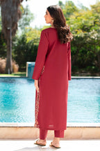 Ruby 3PC - front view - Pakistani Women's Suit | Alif Clothings