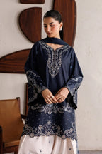 Zoya 3PC - close-up embroidery detail - Pakistani Women's Suit | Alif Clothings
