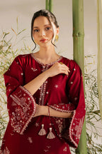 Redish 2PC - Maroon 2 Piece Suit - Pakistani Women's Suit | Alif Clothings