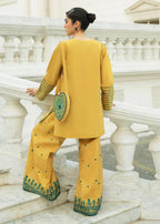 Nura 2PC - close-up embroidery detail - Pakistani Women's Suit | Alif Clothings