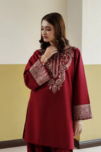 Eira 2PC - close-up embroidery detail - Pakistani Women's Suit | Alif Clothings
