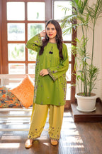 Diana - Khaddar 2 Piece Suit - Pakistani Women's Suit | Alif Clothings