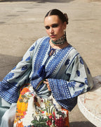Hoor 2PC - close-up embroidery detail - Pakistani Women's Suit | Alif Clothings