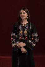 Rangooli 2PC - close-up embroidery detail - Pakistani Women's Suit | Alif Clothings