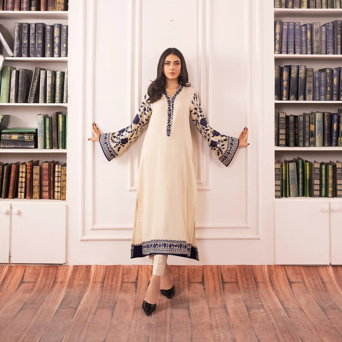Ziv 2PC - front view - Pakistani Women's Suit | Alif Clothings