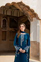 Maya 3PC - front view - Pakistani Women's Suit | Alif Clothings