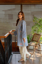 Aneesa 2PC - front view - Pakistani Women's Suit | Alif Clothings