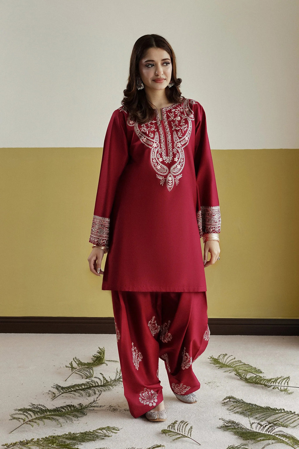 Eira 2PC - front view - Pakistani Women's Suit | Alif Clothings