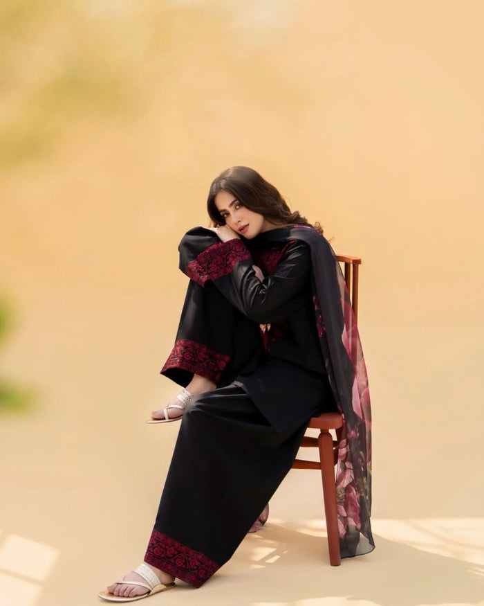 Shop the look styled outfit - Alif Clothings Pakistani suit